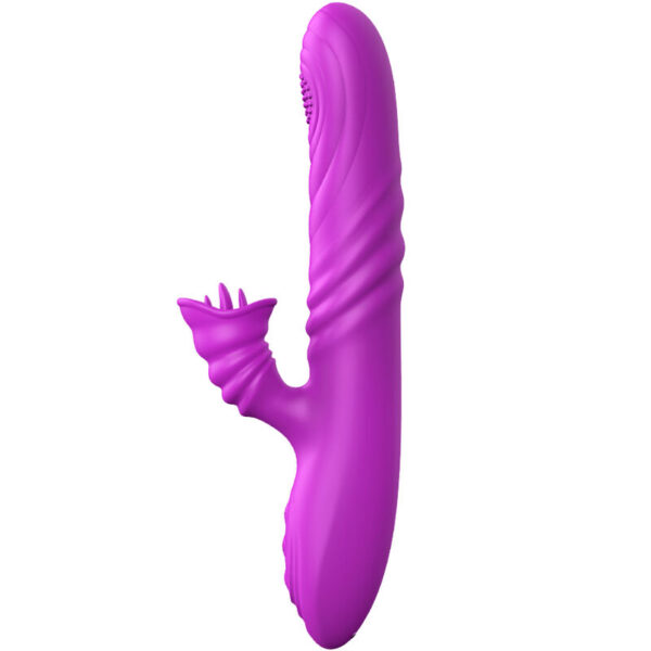 ARMONY - ANGELIA VIBRADOR MULTIFUNCION CON LENGUA ESTIMULADORA EFECTO CALOR VIOLETA - Imagen 3