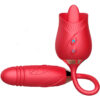 ARMONY - DELIGHT FLOWER VIBRADOR  THRUSTING CON LENGUA ROJO - Imagen 3