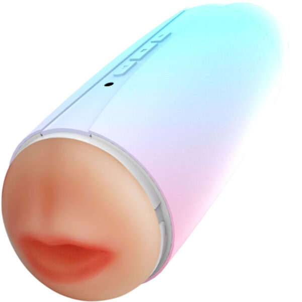 ARMONY - MASTURBADOR VIBRADOR DOBLE VAGINA  BOCA RAINBOW - Imagen 2