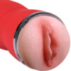 ARMONY - MASTURBADOR DOBLE VAGINA  BOCA ROJO - Imagen 3