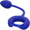 CALEXOTICS - ADMIRAL ANILLO CON PESO PARA PENE AZUL - Imagen 3