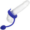 CALEXOTICS - ADMIRAL ANILLO CON PESO PARA PENE AZUL - Imagen 5