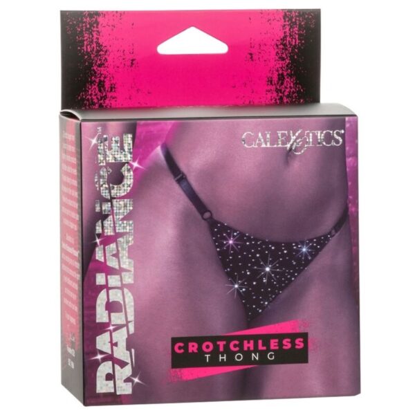 CALEXOTICS - RADIANCE TANGA SIN ENTREPIERNA PEDRERÍA - Imagen 4