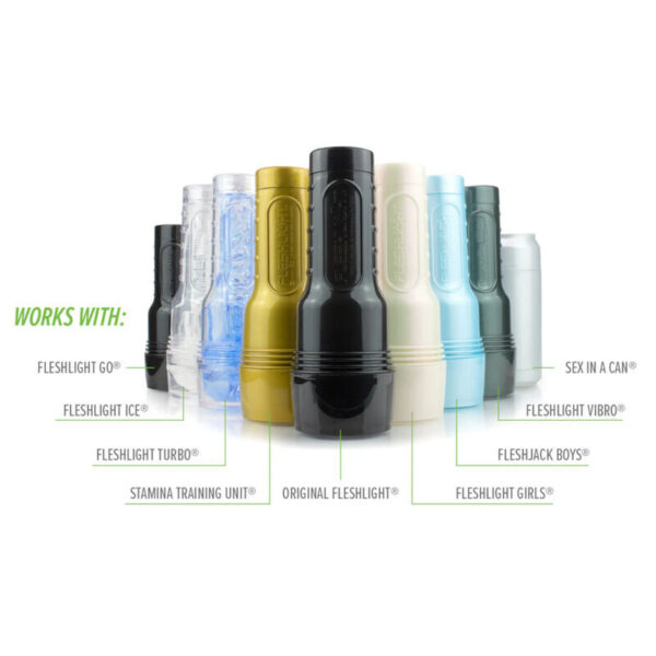 FLESHLIGHT - GO PINK LADY SURGE VAGINA + UNIVERSAL LAUNCH + LUBRICANTE AQUA QUALITY 50 ML - Imagen 4