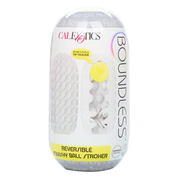 CALEXOTICS - BOUNDLESS STROKER BLANDO REVERSIBLE AMARILLO - Imagen 2