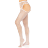 LEG AVENUE - MEDIAS RED SIN ENTREPIERNA BLANCO - Imagen 3
