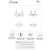 LIVCO CORSETTI FASHION - CERISEMA LC 21005 BRA + PANTY CORAL - Imagen 5