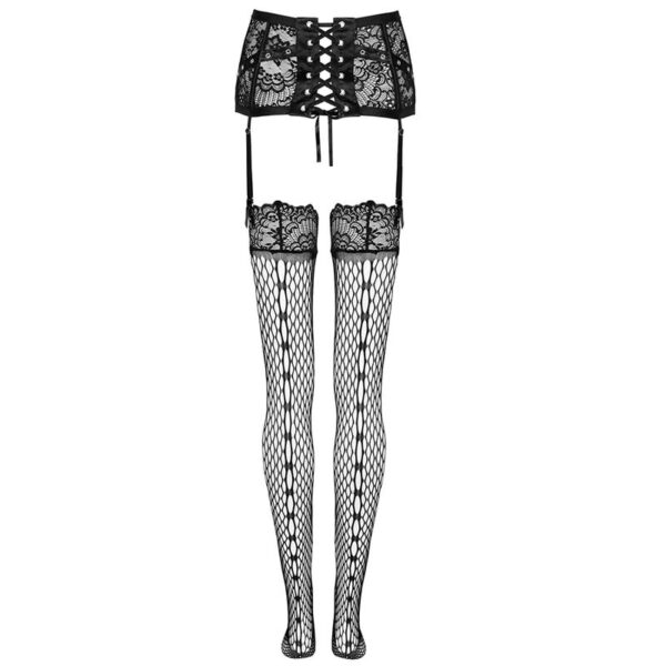 LIVCO CORSETTI FASHION - JELLY LC 90673 LIGUERO + MEDIAS NEGRO - Imagen 5