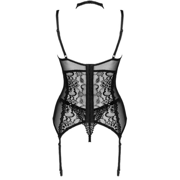 LIVCO CORSETTI FASHION - GIELLANDRA FOR THE SENSES COLLECTION CORSET + PANTY NEGRO - Imagen 4