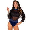 LIVCO CORSETTI FASHION - DRIMINA LC90690 BODY AZUL MARINO
