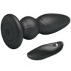 MR PLAY - VIBRADOR POTENTE CONTROL REMOTO ANAL PLUG NEGRO - Imagen 3