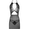LIVCO CORSETTI FASHION - MALVIAMI LC 90625 FALDA + PANTY NEGRO - Imagen 3