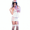 CHILIROSE - CR 4160 DISFRAZ ENFERMERA TOP  FALDA S/M - Imagen 3