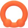 CALEXOTICS - ALPHA ANILLO DOBLE BOLA NARANJA - Imagen 3
