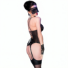 CHILIROSE - CR 4166 CORSET NEGRO S/M - Imagen 2