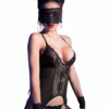 CHILIROSE - CR 4166 CORSET NEGRO S/M - Imagen 3