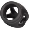 CALEXOTICS - ALPHA ANILLO DE JAULA DOBLE NEGRO - Imagen 5
