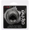 CALEXOTICS - ALPHA ANILLO EXTENSIÓN ESCROTO DOBLE NEGRO - Imagen 2