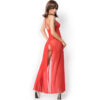 CHILIROSE - CR 3883 BABYDOLL LARGO ROJO S/M - Imagen 2