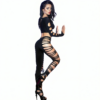 CHILIROSE - CR 3654 TOP  LEGGINS ROSA S/M - Imagen 2