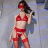 CHILIROSE - CR 4467 SET CUATRO PIEZAS ROJO S/M - Imagen 3
