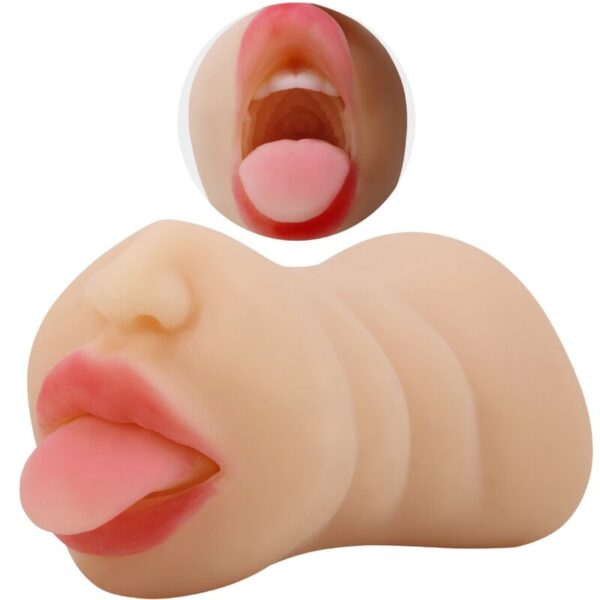 CRAZY BULL - SARAH MASTUBADOR EN FORMA DE VAGINA DOBLE ENTRADA - Imagen 2