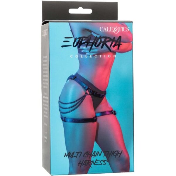CALEXOTICS - EUPHORIA ARNÉS DE MUSLO CADENA - Imagen 4