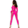 CHILIROSE - CR 4632 TOP  PANTALON FUCSIA S/L - Imagen 2