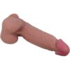 PRETTY LOVE - SLIDING SKIN SERIES DILDO REALÍSTICO CON VENTOSA PIEL DESLIZANTE MORENO 20.6 CM - Imagen 4