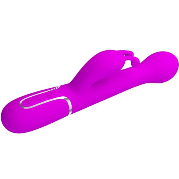 PRETTY LOVE - DEJON VIBRADOR RABBIT 3 EN 1 MULTIFUNCIÓN VIOLETA - Imagen 3