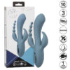 CALEXOTICS - VIBRADOR TRIPLE ÉXTASIS GRIS - Imagen 2