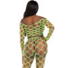 LEG AVENUE - TOP  LEGGINS HARDCORE VERDE - Imagen 3