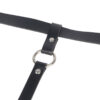 SUBBLIME - ARNÉS DE PIERNA CADENA CUERO NEGRO TALLA ÚNICA - Imagen 5