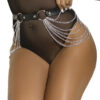SUBBLIME - CINTURÓN DE CADENAS CUERO NEGRO TALLA ÚNICA - Imagen 3