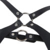 SUBBLIME - ARNÉS CUERPO ENTERO CON HEBILLAS CUERO NEGRO TALLA ÚNICA - Imagen 5
