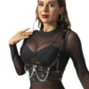 SUBBLIME - ARNÉS FORMA CORSET DETALLE CADENAS TALLA ÚNICA - Imagen 2