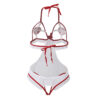 SUBBLIME - DISFRAZ DE ENFERMERA SEXY SIN ENTREPIERNA S/M - Imagen 5
