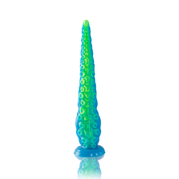 EPIC - SCYLLA DILDO TENTÁCULO FINO FLUORESCENTE TAMAÑO PEQUEÑO - Imagen 4