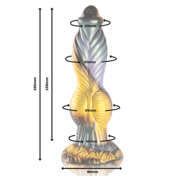 EPIC - PHOENIX DILDO EL RESURGIR DEL PLACER RECARGABLE CONTROL REMOTO - Imagen 2