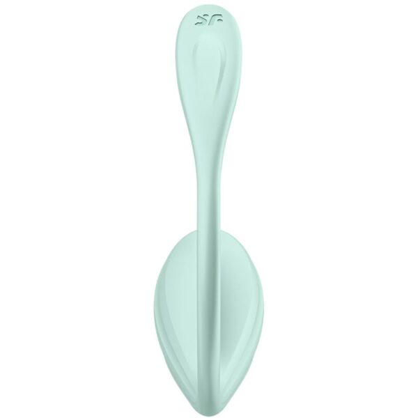 SATISFYER - SMOOTH PETAL ESTIMULADOR PUNTO G VERDE AGUA APP GRATUITA - Imagen 4