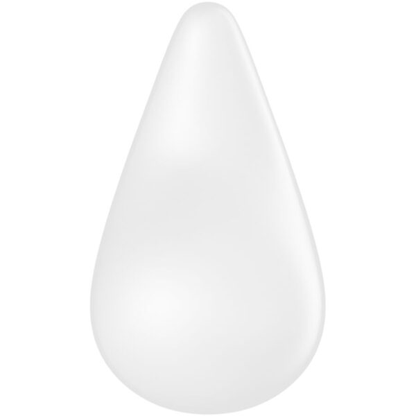 SATISFYER - DEW DROP VIBRADOR LAY-ON BLANCO - Imagen 4