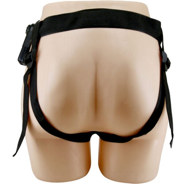 PRETTY LOVE - STARKS HARNESS BRIEFS VIBRACIÓN MULTI-VELOCIDAD DILDO 17,5 CM MULATO - Imagen 3