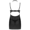 LIVCO CORSETTI FASHION - BINELLA SET BABYDOLL + TANGA NEGRO - Imagen 4