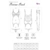 LIVCO CORSETTI FASHION - PERSINNE PEACH SET CORSET + PANTY + MEDIAS - Imagen 5