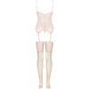 LIVCO CORSETTI FASHION - PERSINNE PEACH SET CORSET + PANTY + MEDIAS - Imagen 4