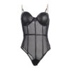 SUBBLIME - BODY TIRANTAS CADENA NEGRO S/M - Imagen 5