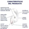SATISFYER - G FOR GODDESS 1 VIBRADOR RABBIT BLANCO - Imagen 4