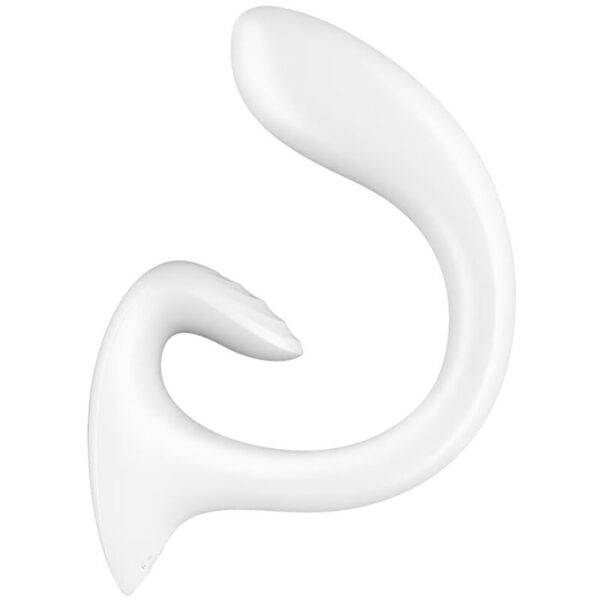 SATISFYER - G FOR GODDESS 1 VIBRADOR RABBIT BLANCO - Imagen 2