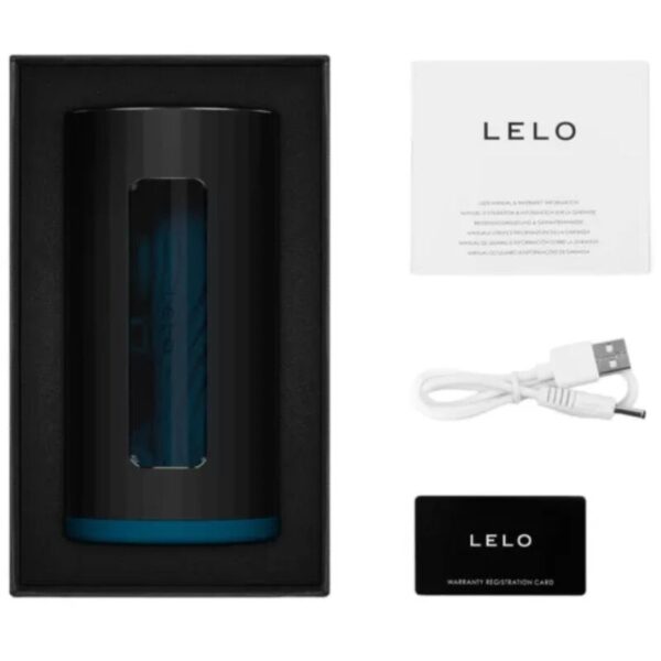 LELO - F1S V3 MASTURBADOR MASCULINO VERDE AZULADO - Imagen 3