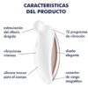 SATISFYER - SPOT ON 2 VIBRADOR LAY-ON BLANCO - Imagen 4